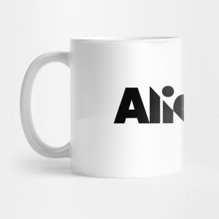 Aligner - A Modern and Creative Typography Design Mug